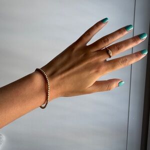 ENewton 3mm gold bracelet